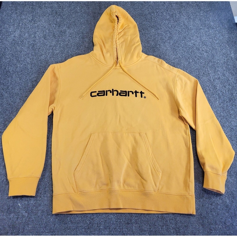 Carhartt Medium Cotton YLW Solid Hoodie IO27093.03N.90.03